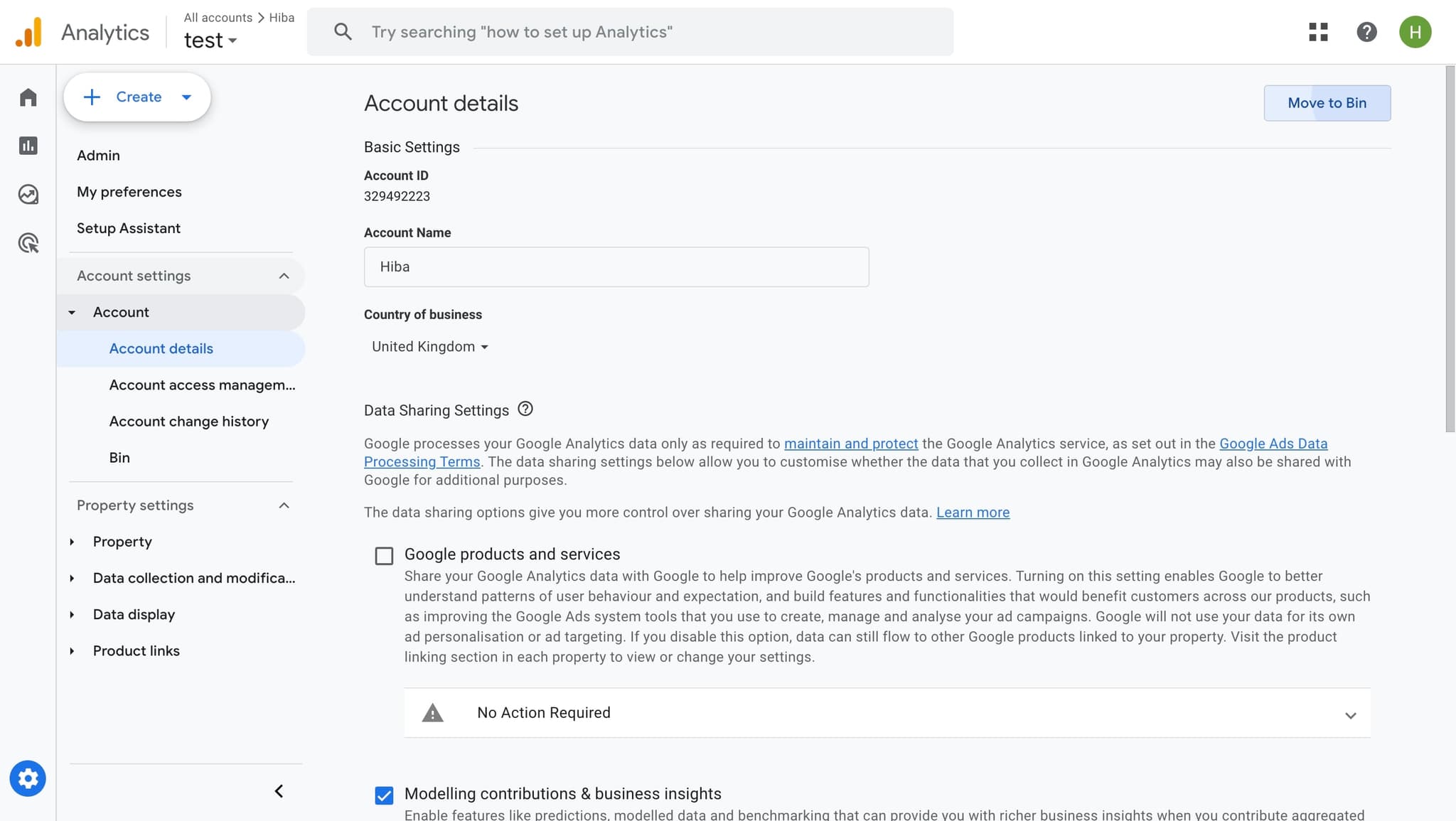Click to access deletion options