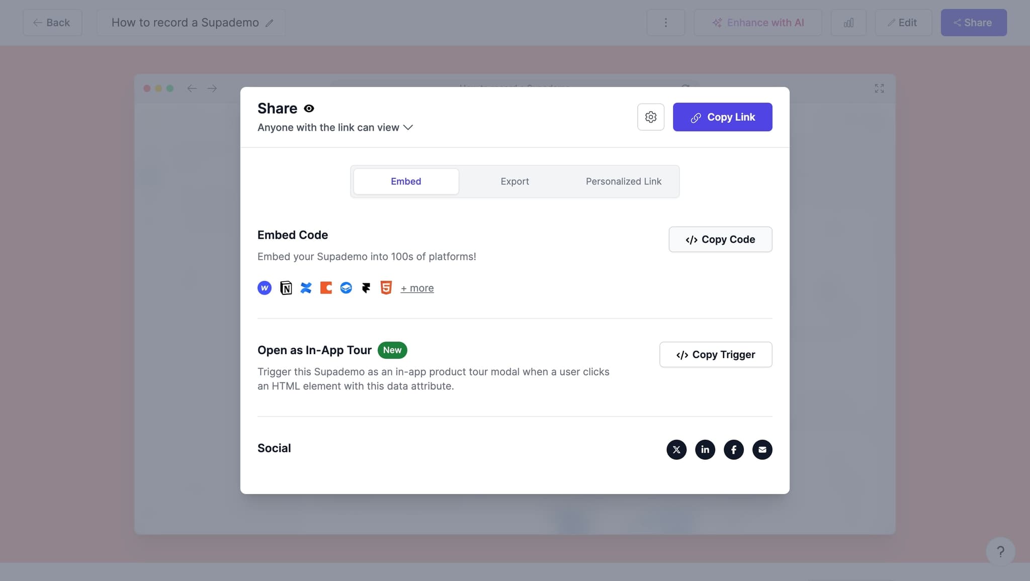 Navigate to your Slite workspace