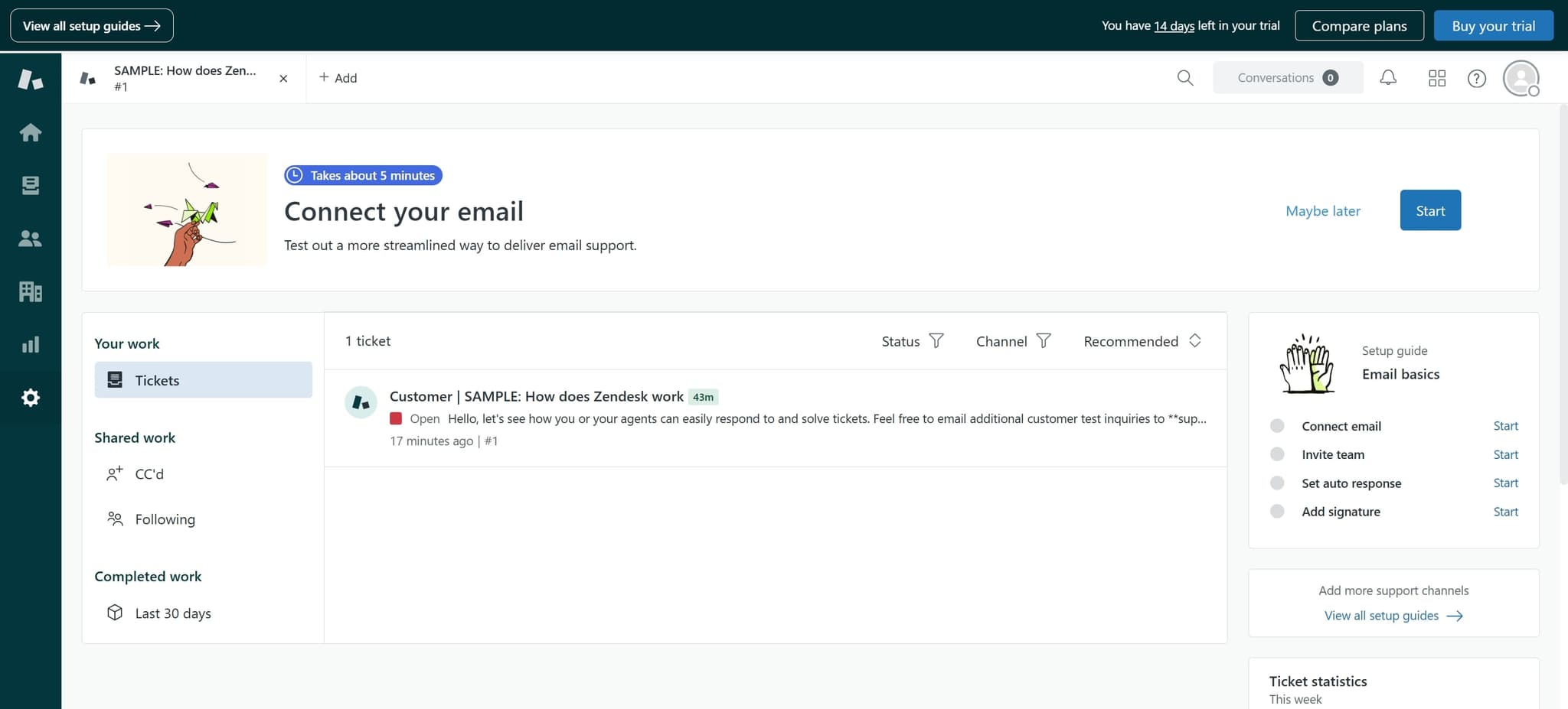 Log in to Zendesk Chat