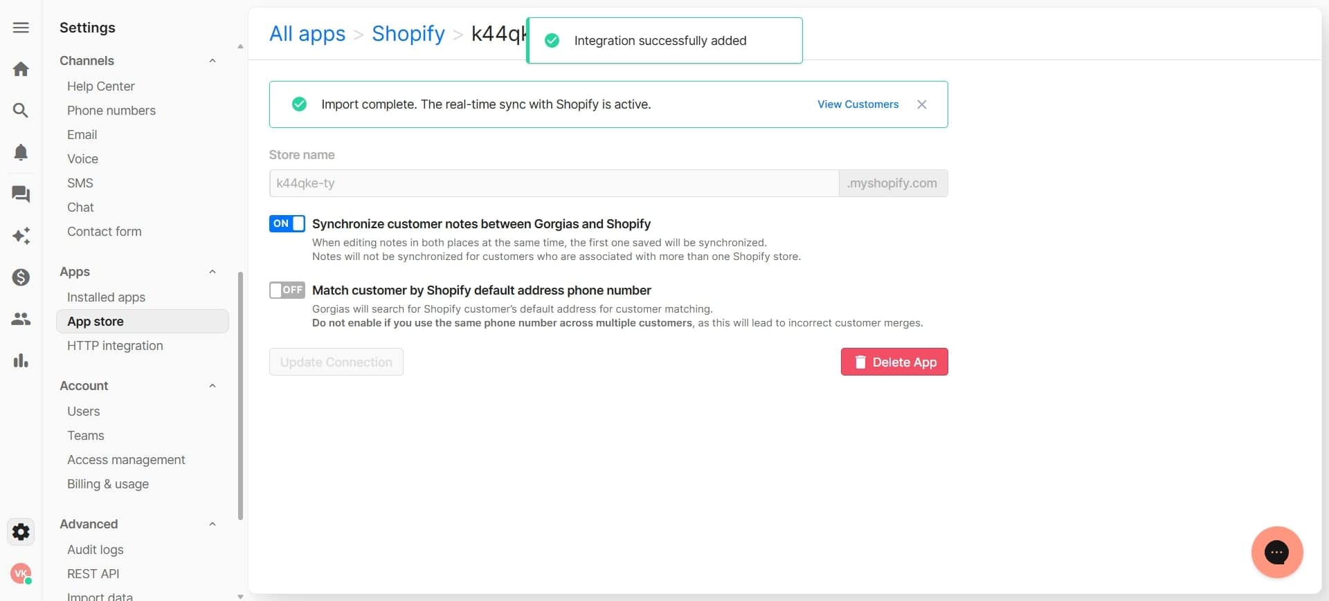 Map custom fields if needed