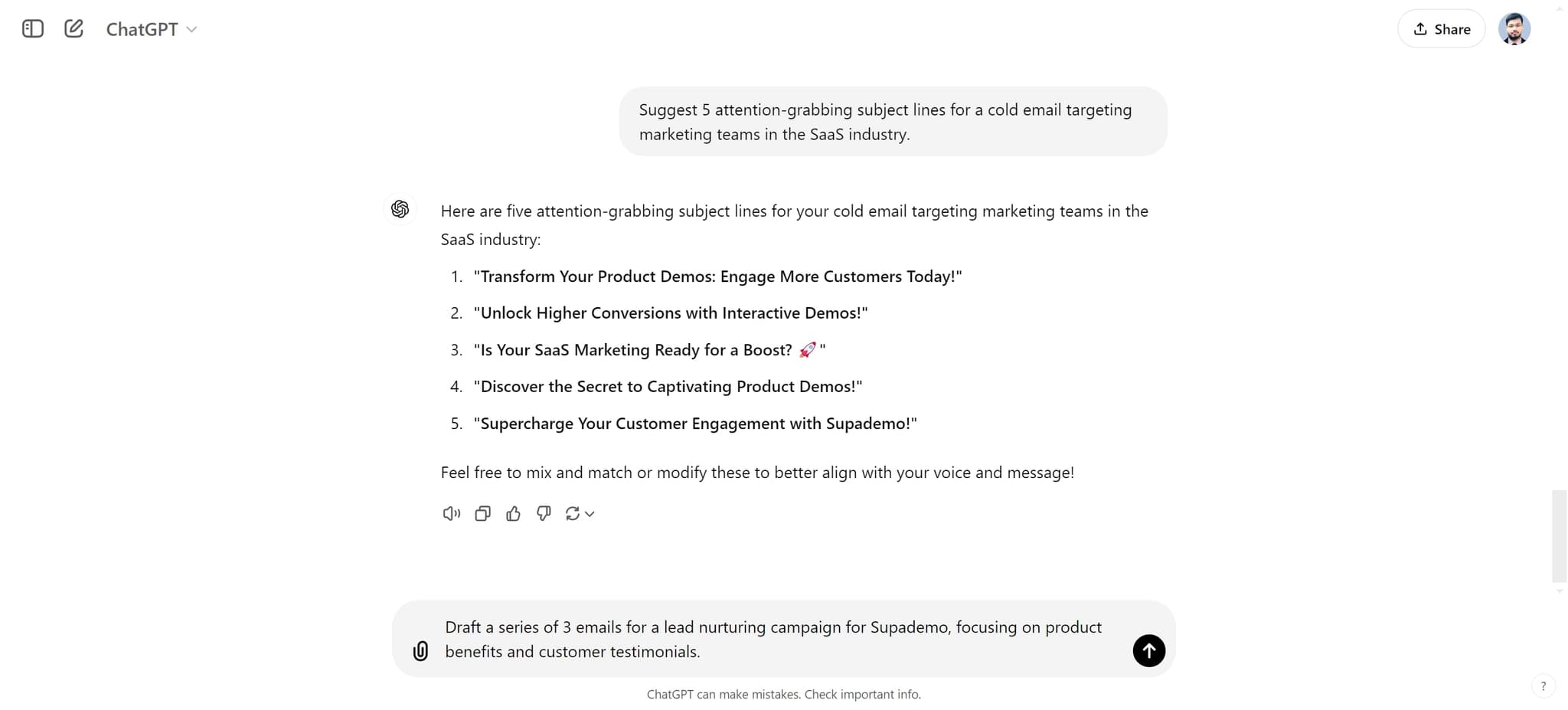 Create a lead nurturing email series