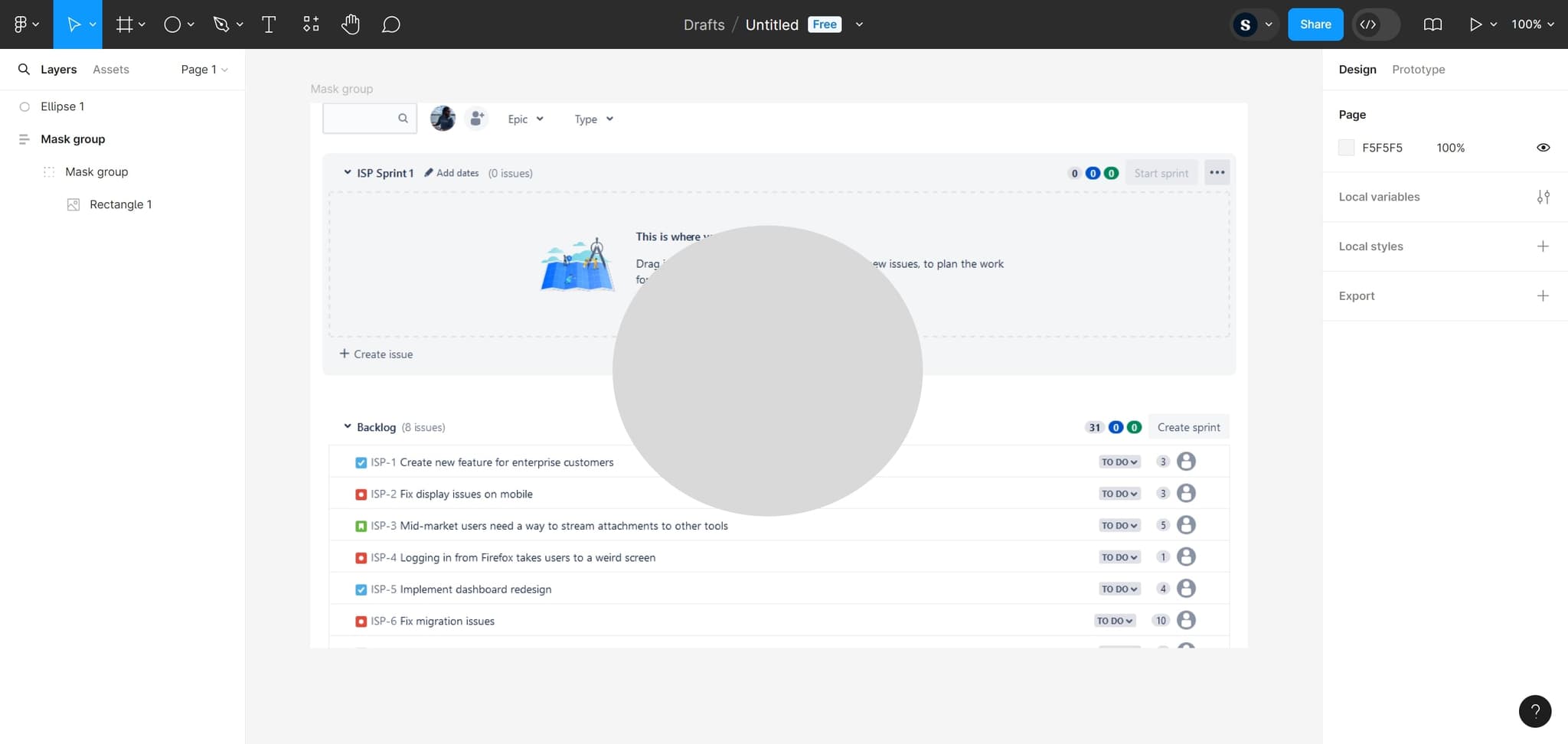 Click the first element