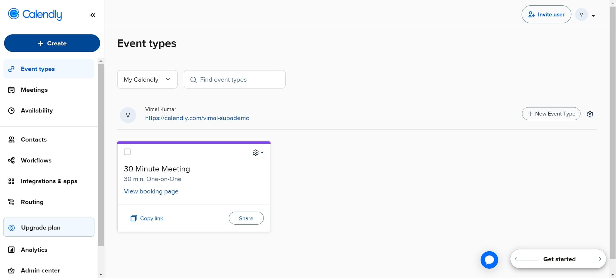Select the scheduling option