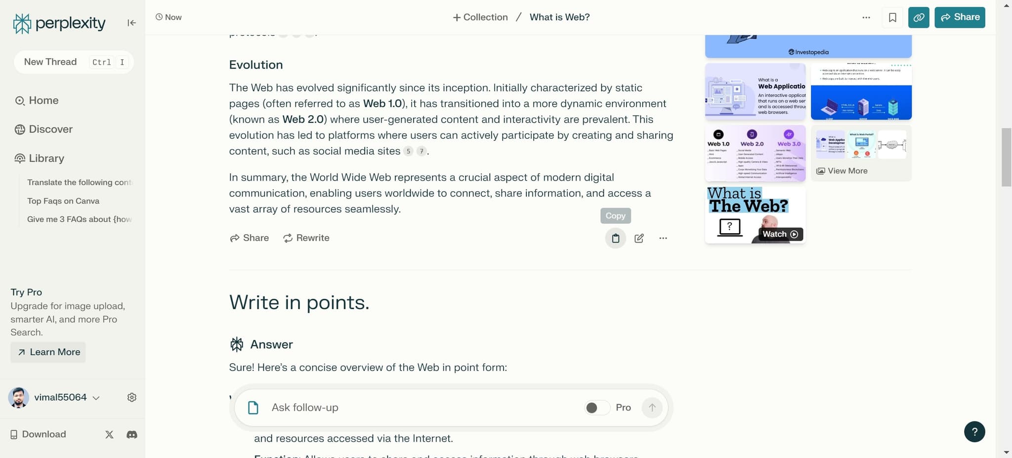 Complete your sharing workflow