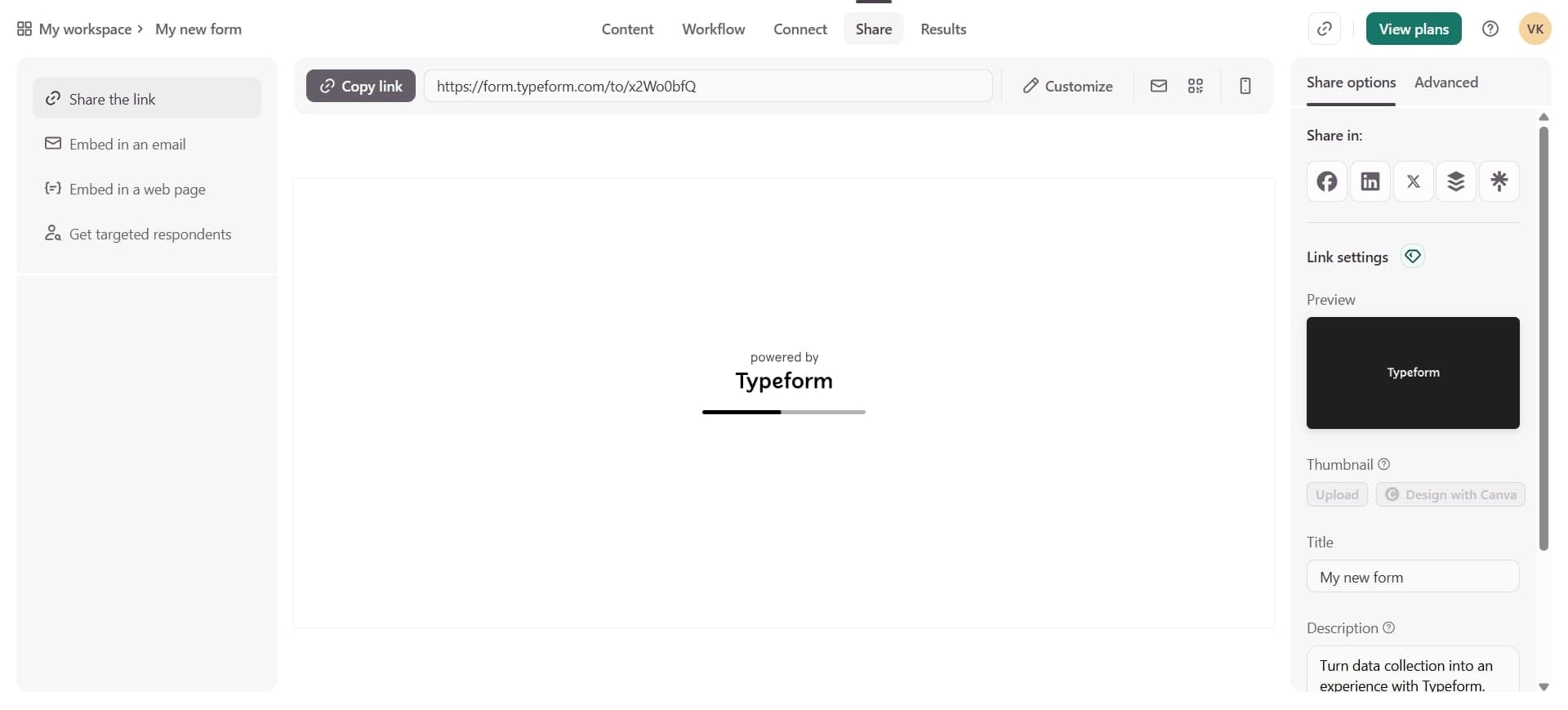 Publish and share your survey