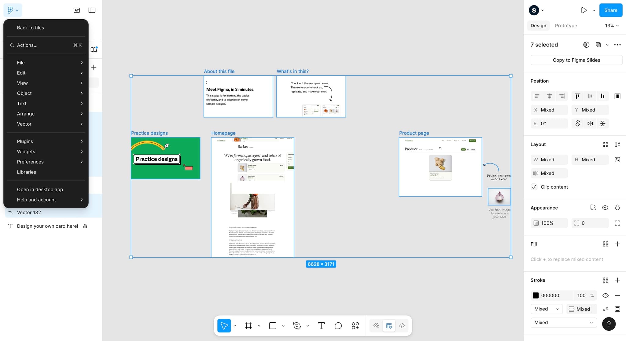 Use the zoom controls