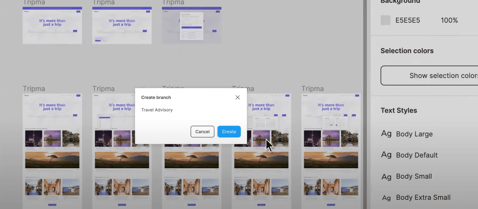 Finalize branch setup