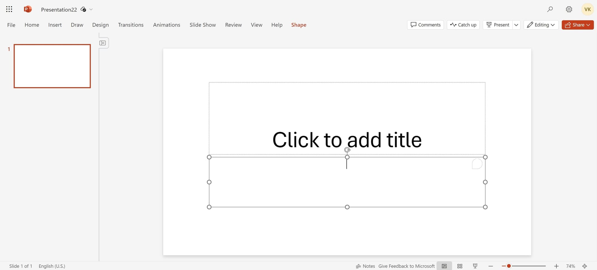 Select the subtitle placeholder