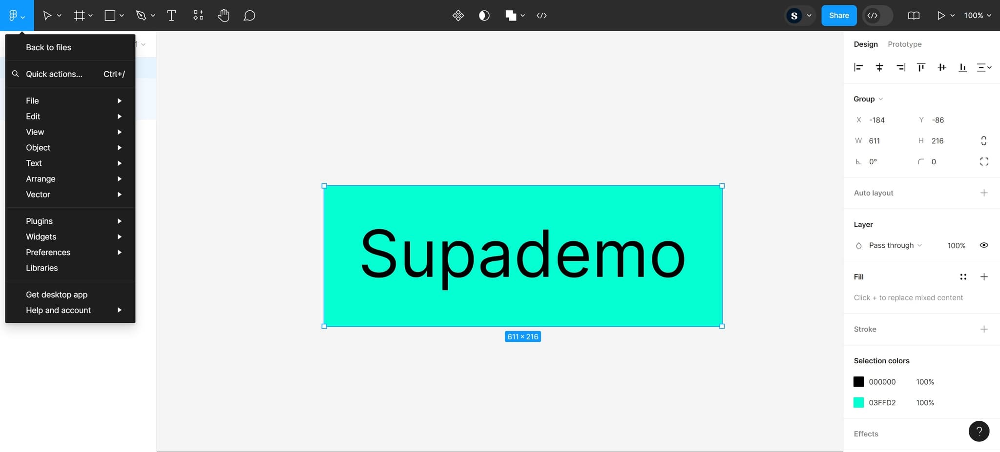 Access the duplication option