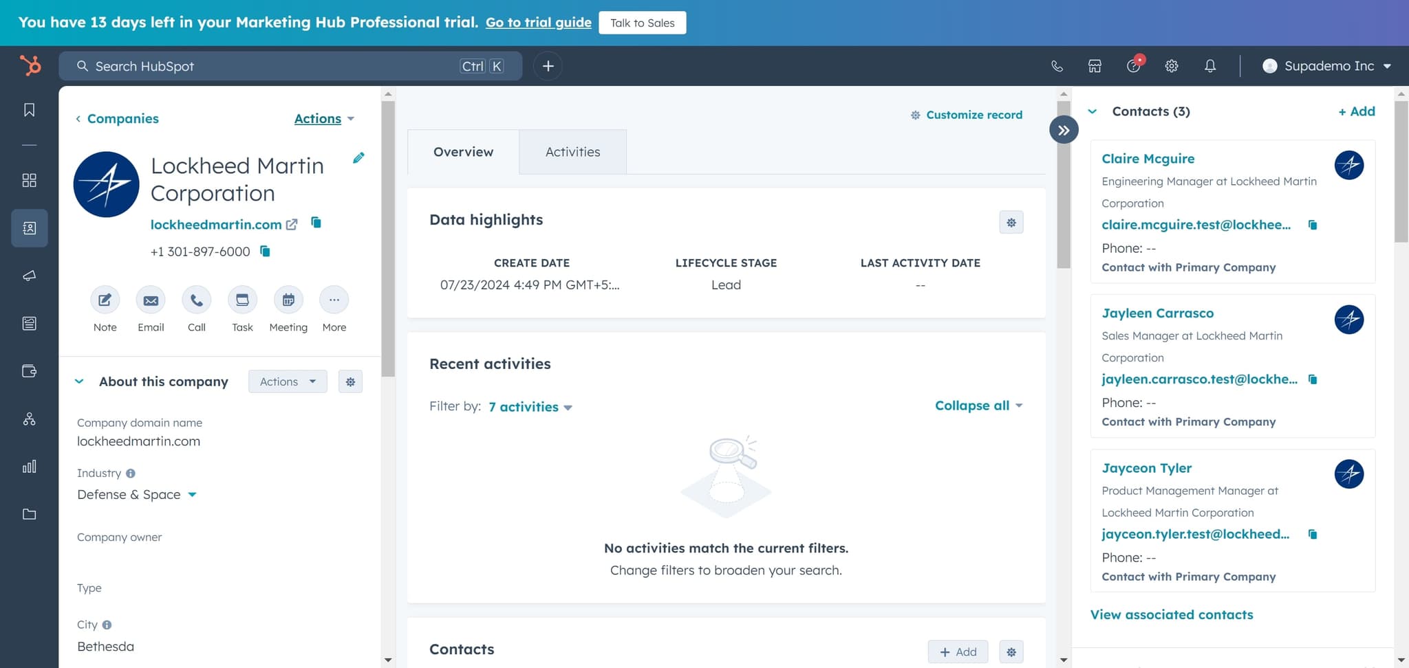 Open the Actions menu