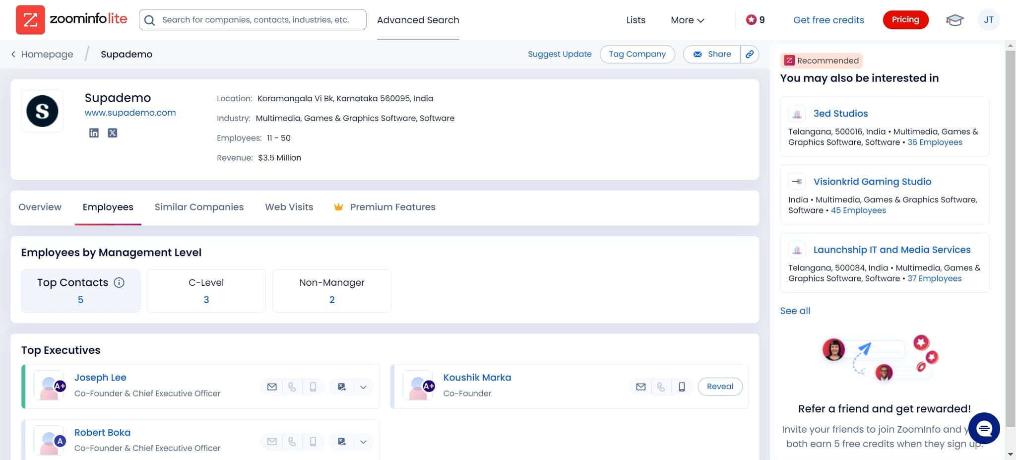 Refine your search criteria