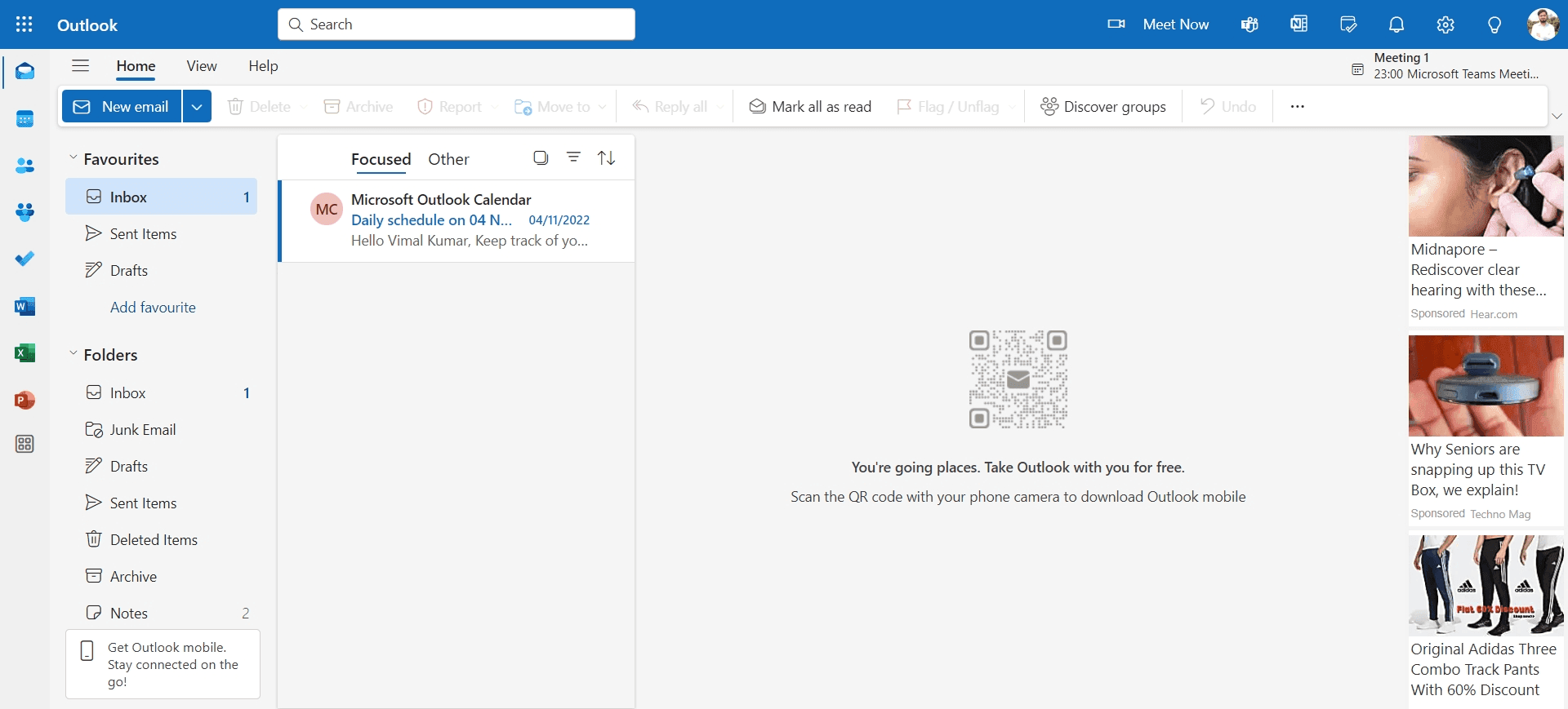 Open Microsoft Teams