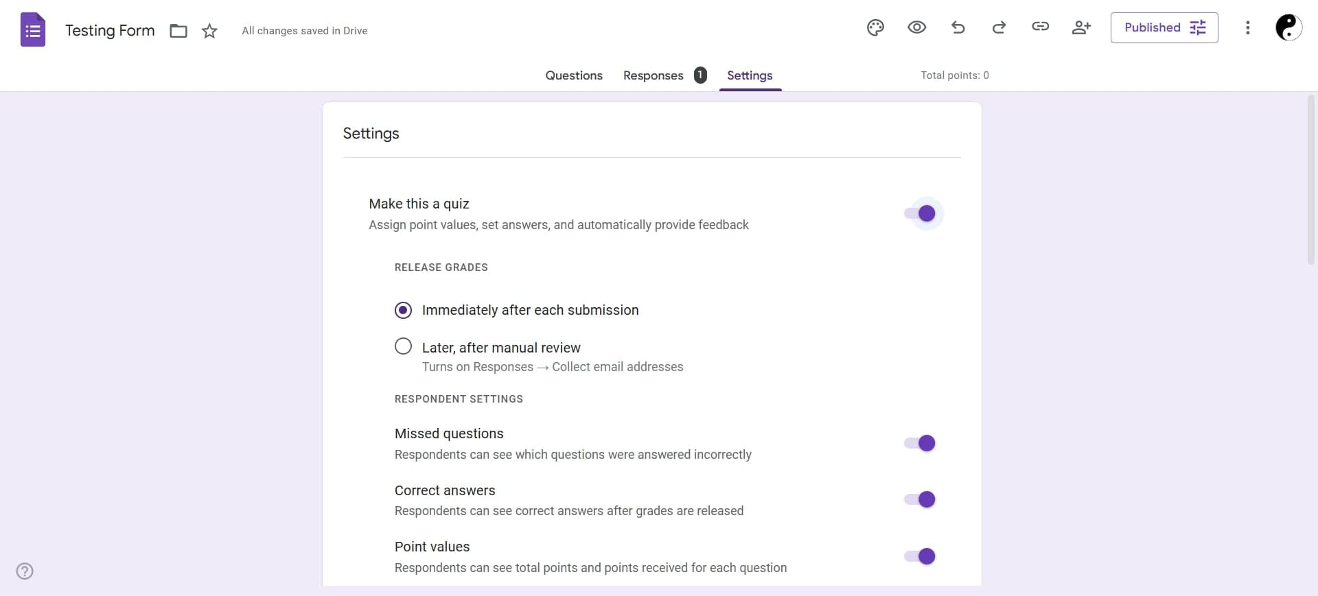 Add your first question