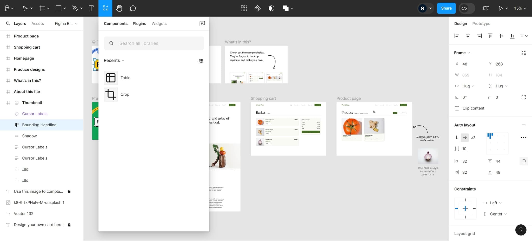 Access the plugins menu