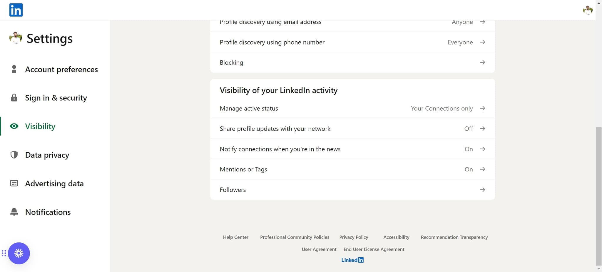 Access blocked members list