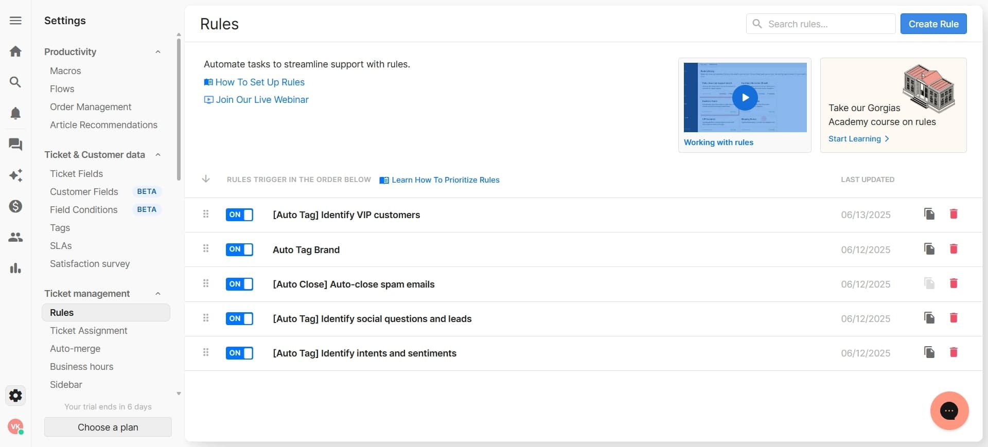 Define data scope for deletion
