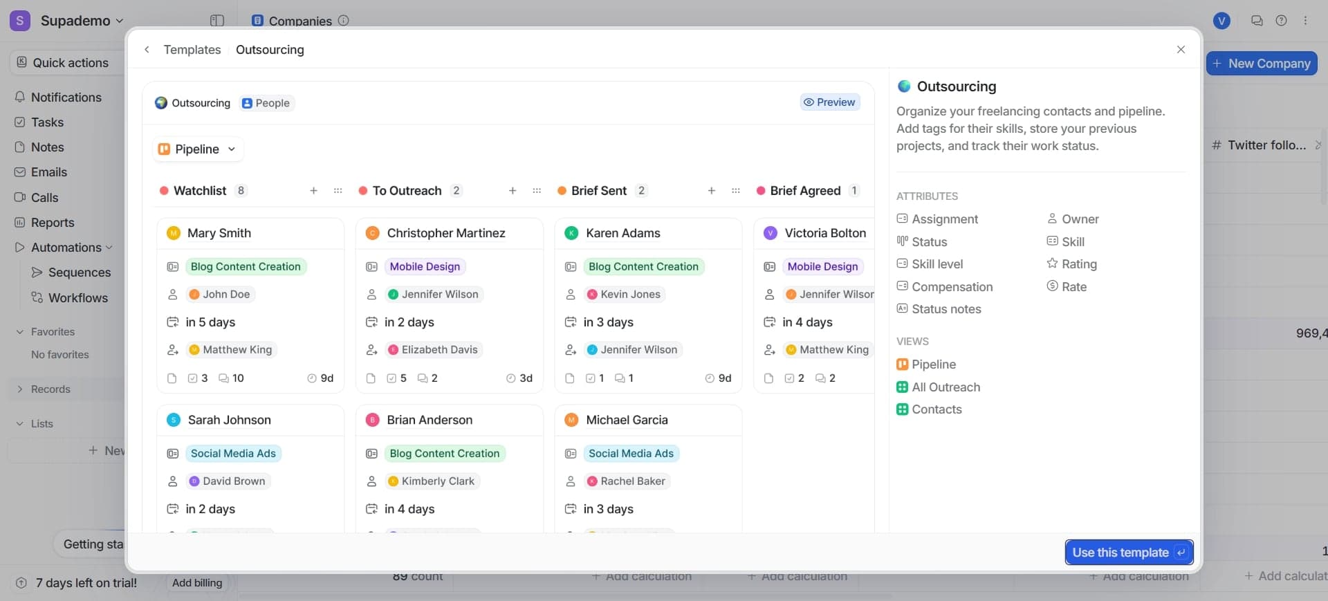 Add filters to refine data