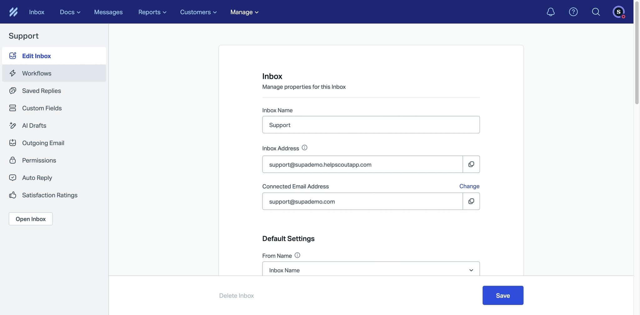 Enable auto-assignment settings