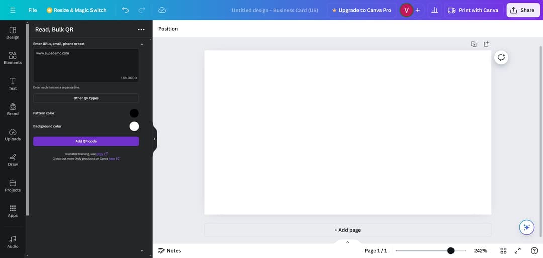 How to Create a QR Code in Canva | Step-by-Step Tutorial
