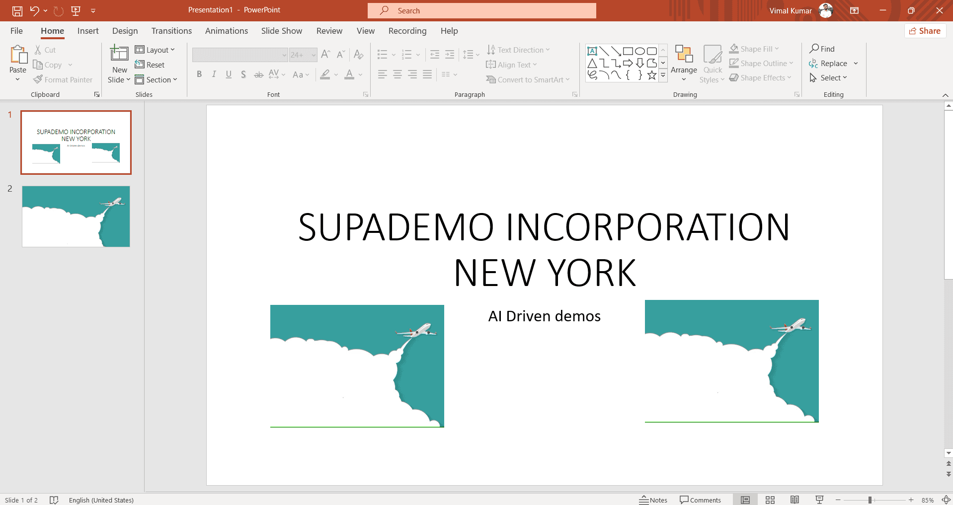 Select Your First Object
