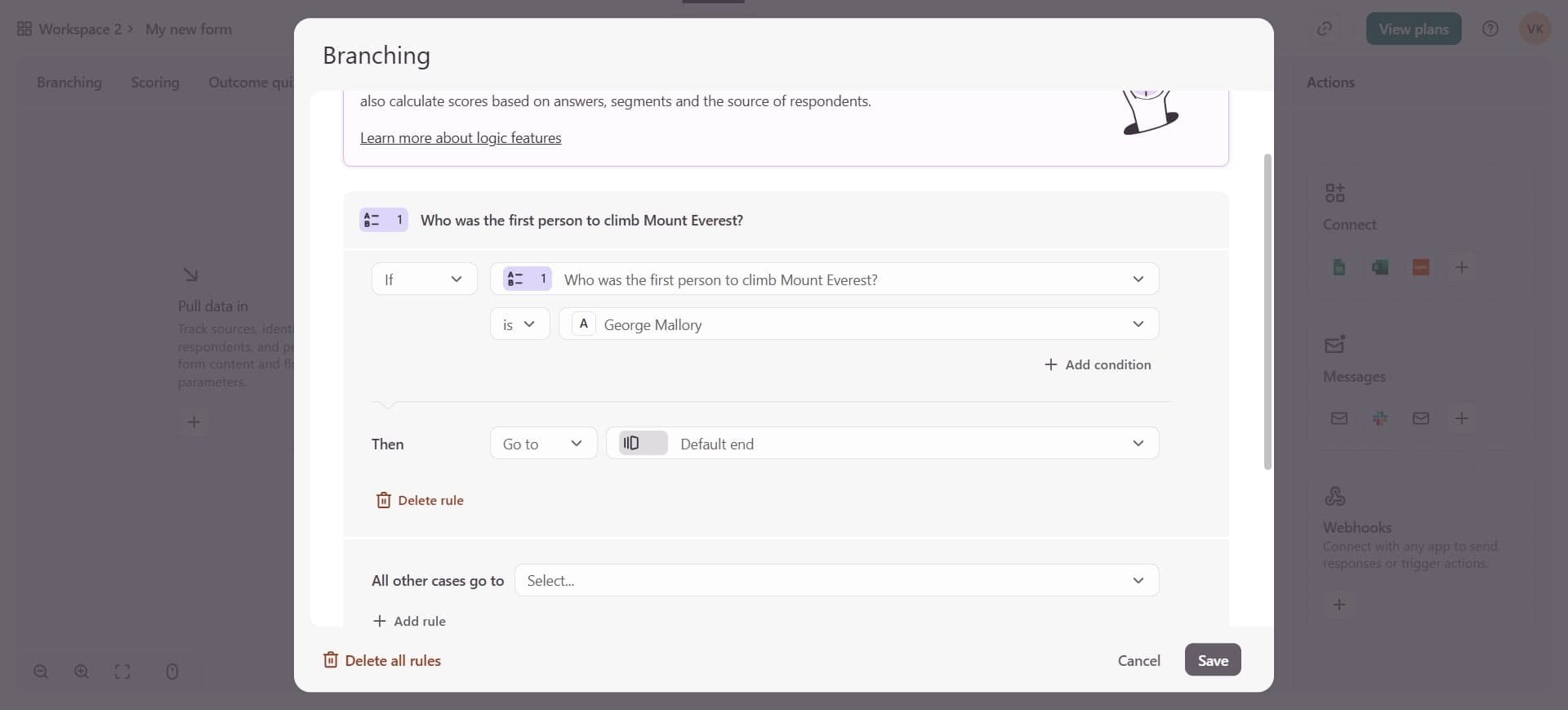 Test and preview your form