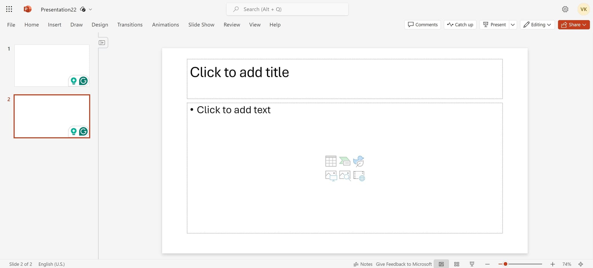 Click on the element to begin