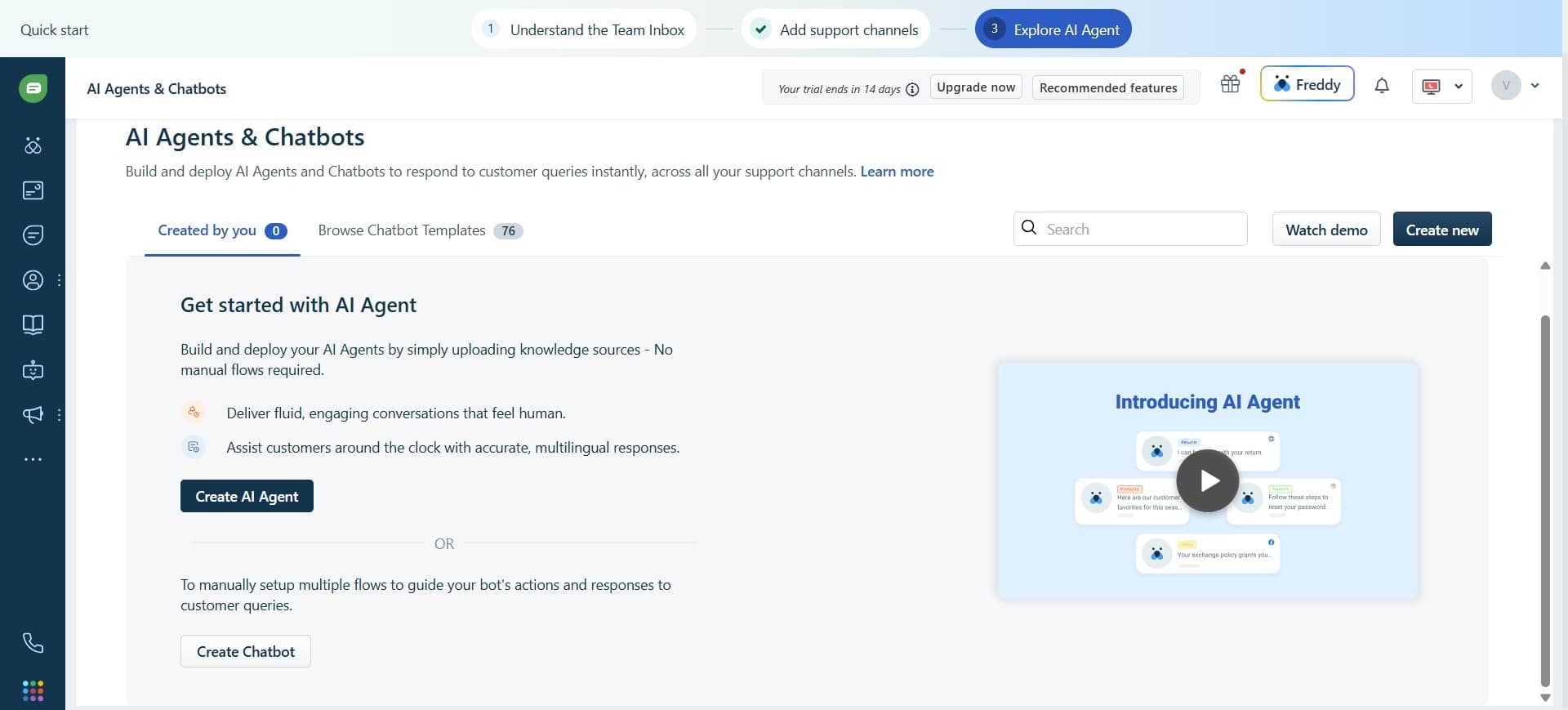 Configure advanced settings