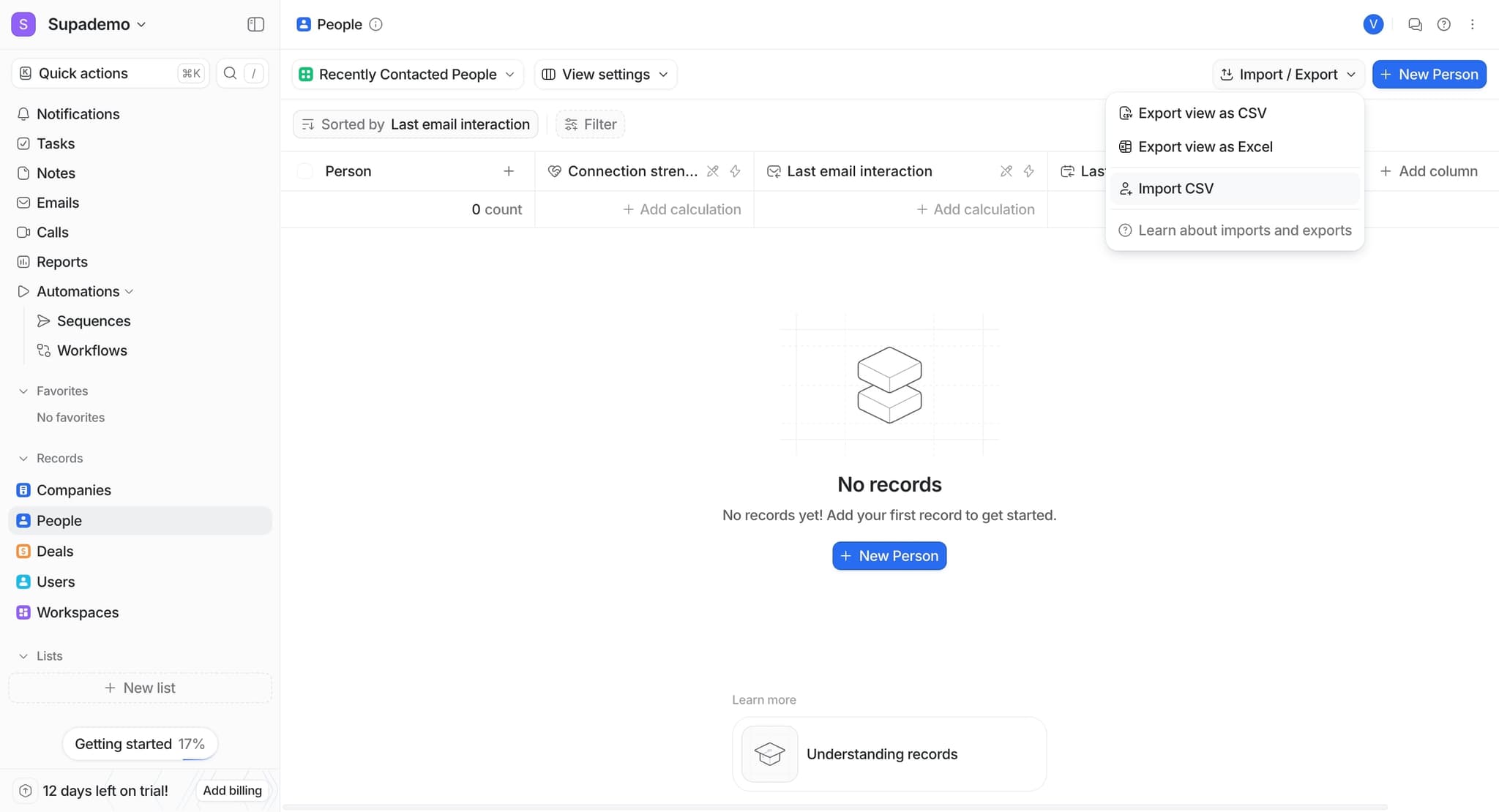 Upload your data file