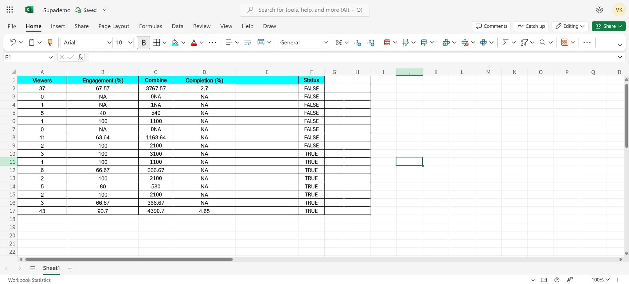 Confirm the insertion