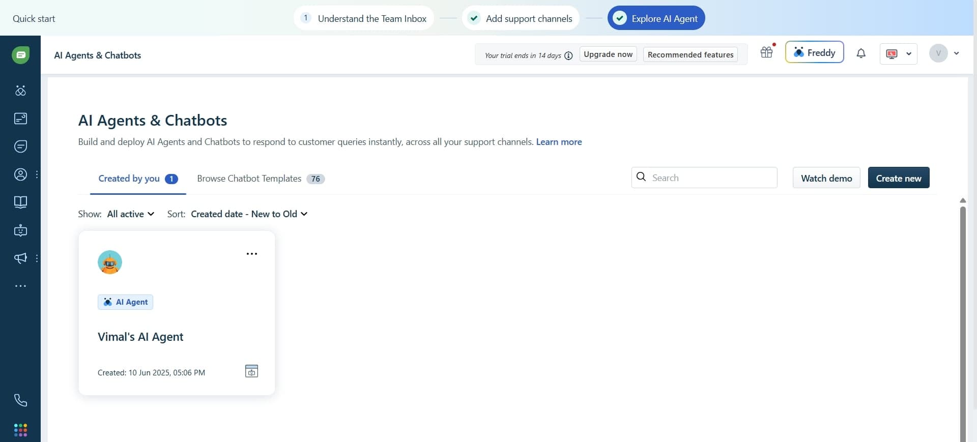 Deploy and monitor performance