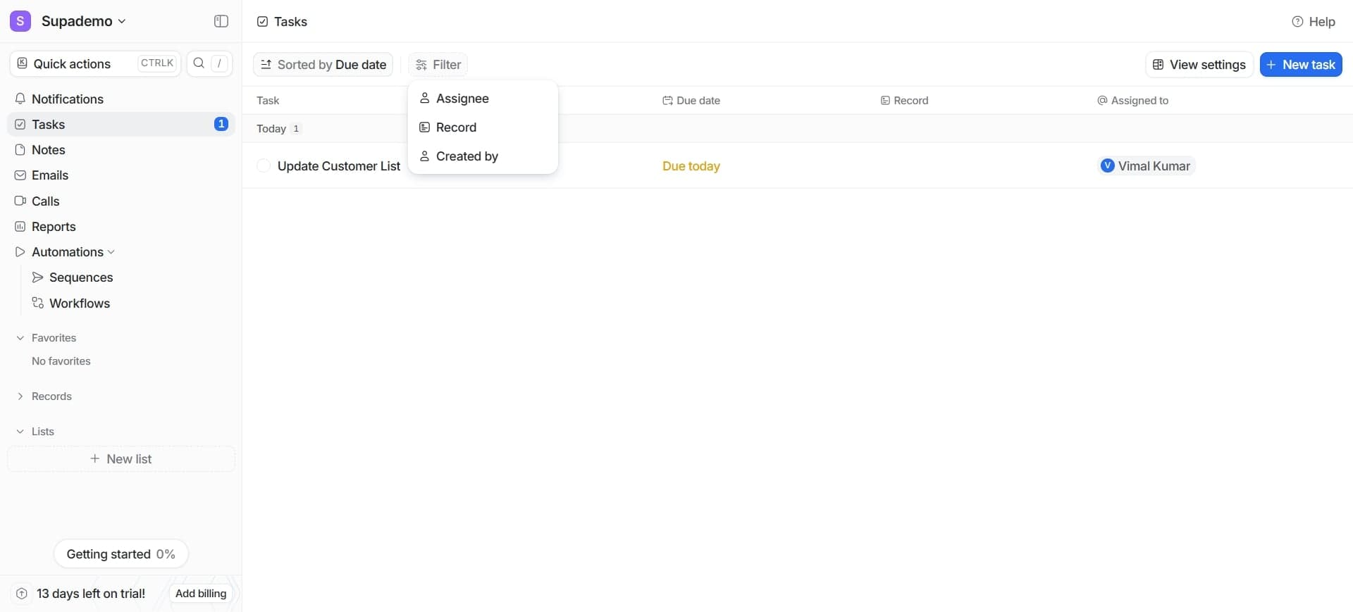 Enable record templates