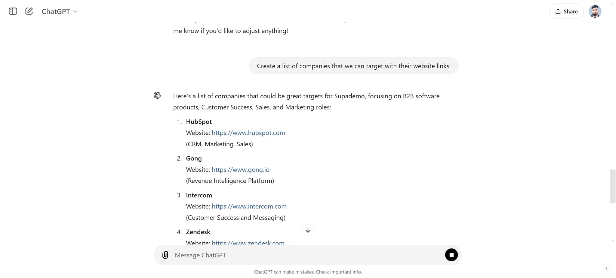 Select your primary target