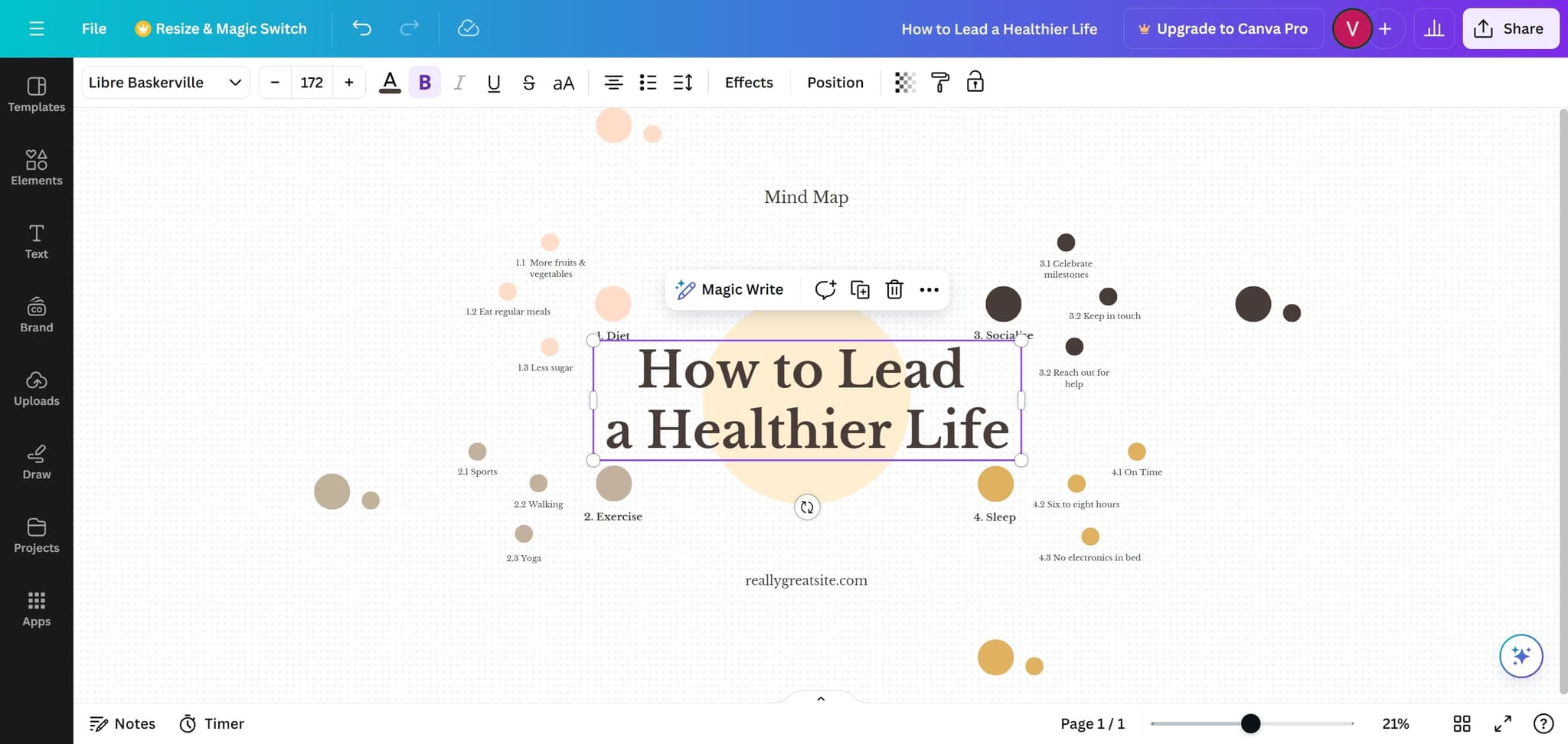 Select your desired text