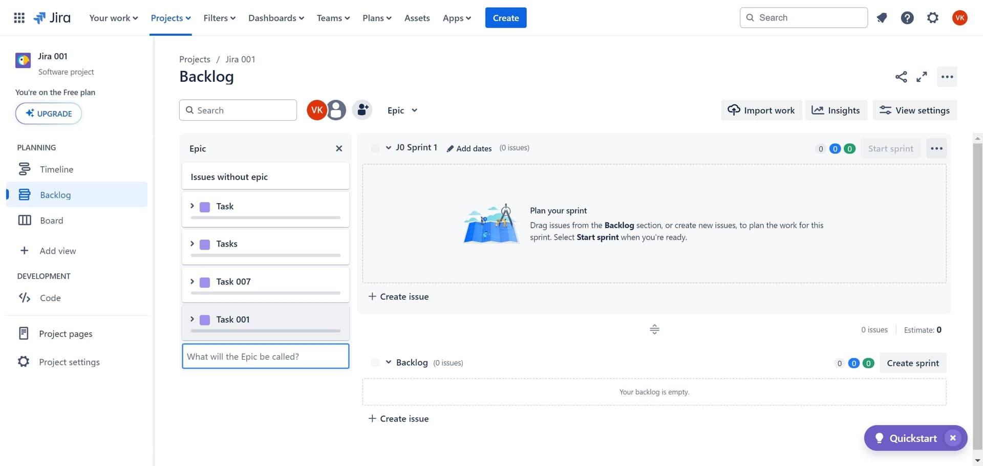 How to Create an Epic in Jira | Step-by-Step