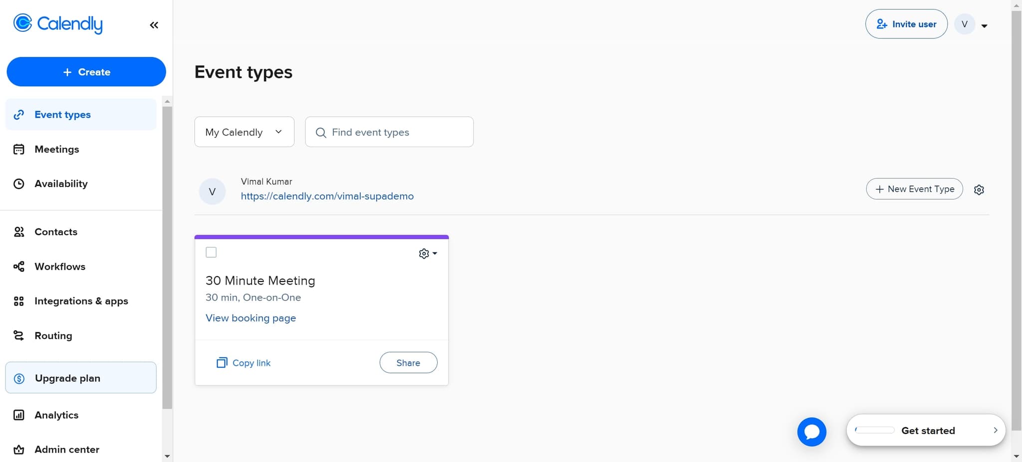Access the main menu
