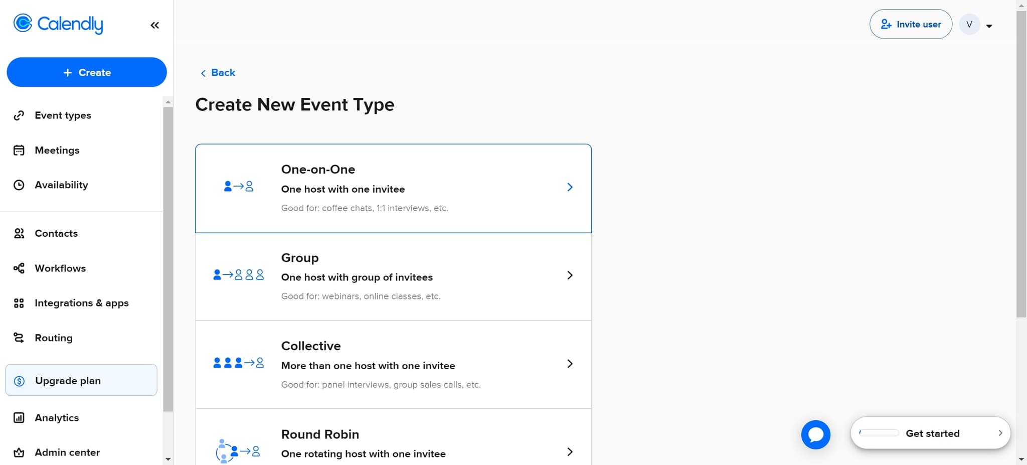Proceed to template settings