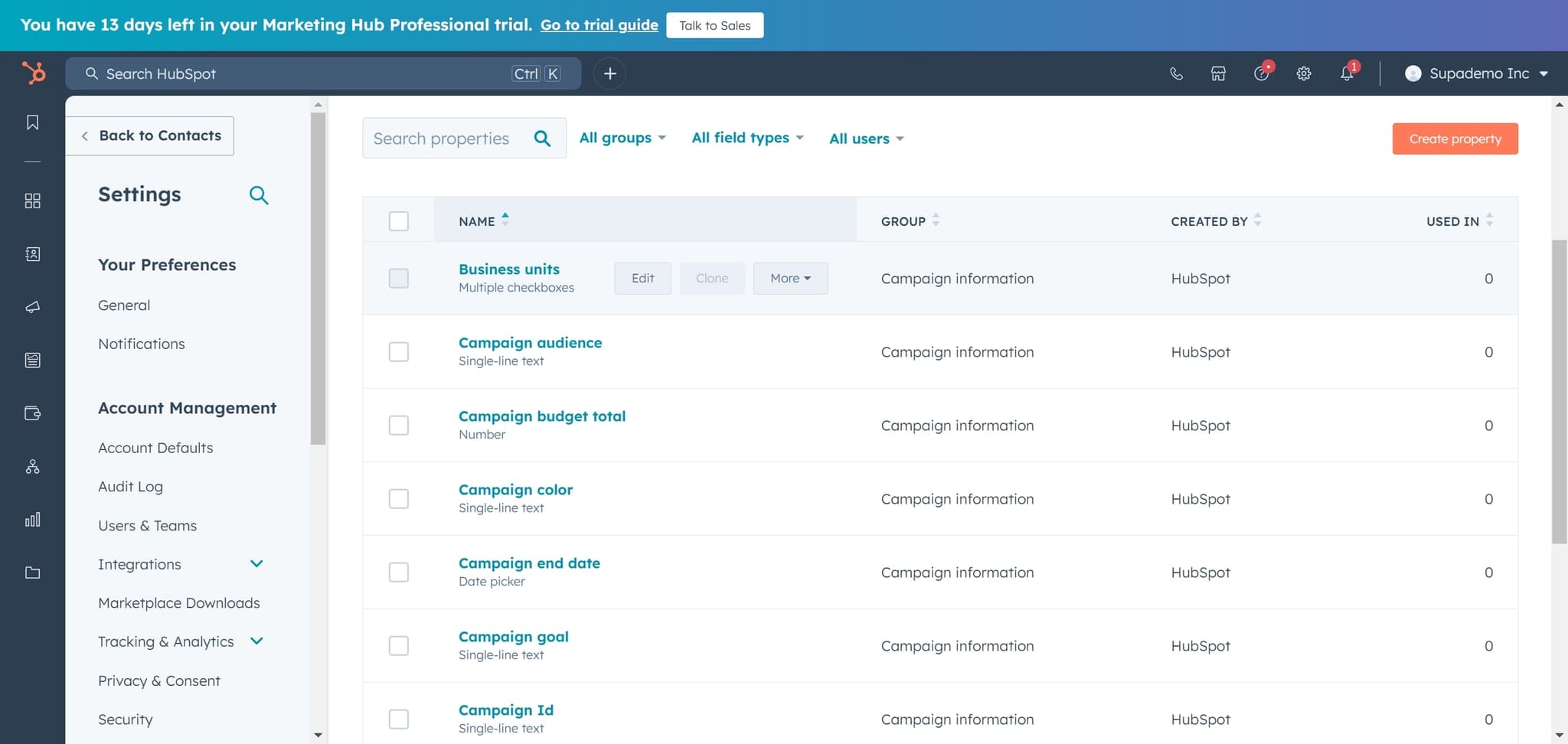 Locate Property Options