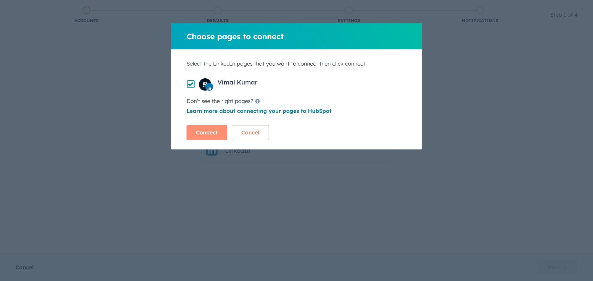 Complete the Connection