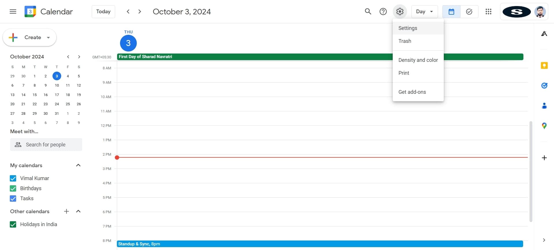 Upload your calendar data