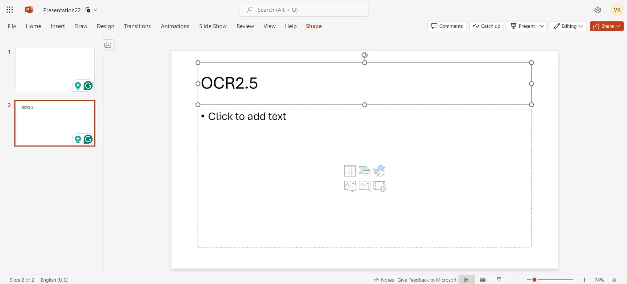 Select the text to superscript