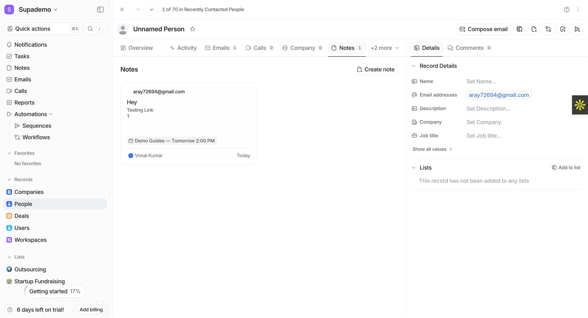 Save or publish your note
