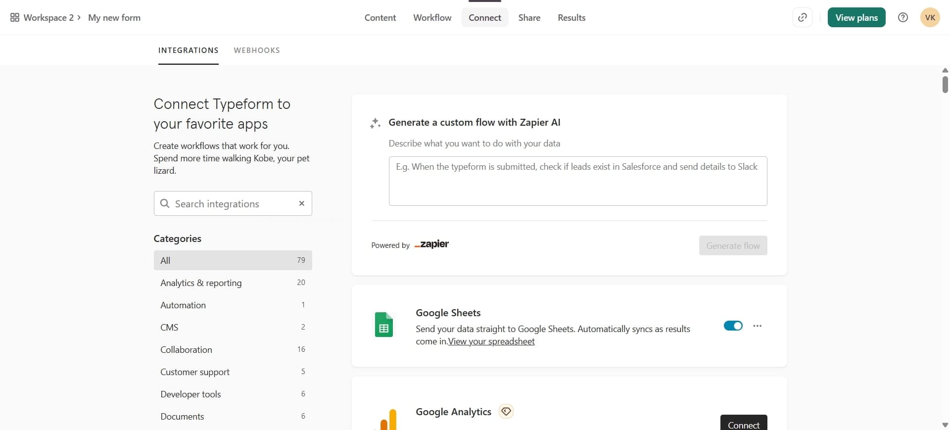 Search for Notion integration