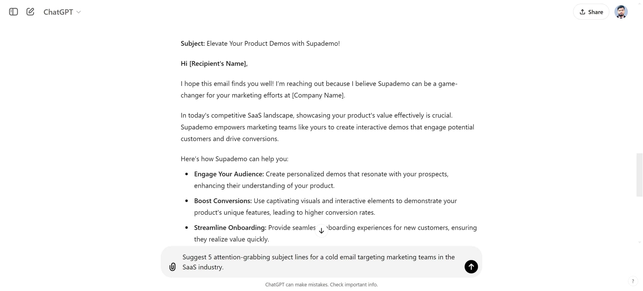 Generate attention-grabbing subject lines