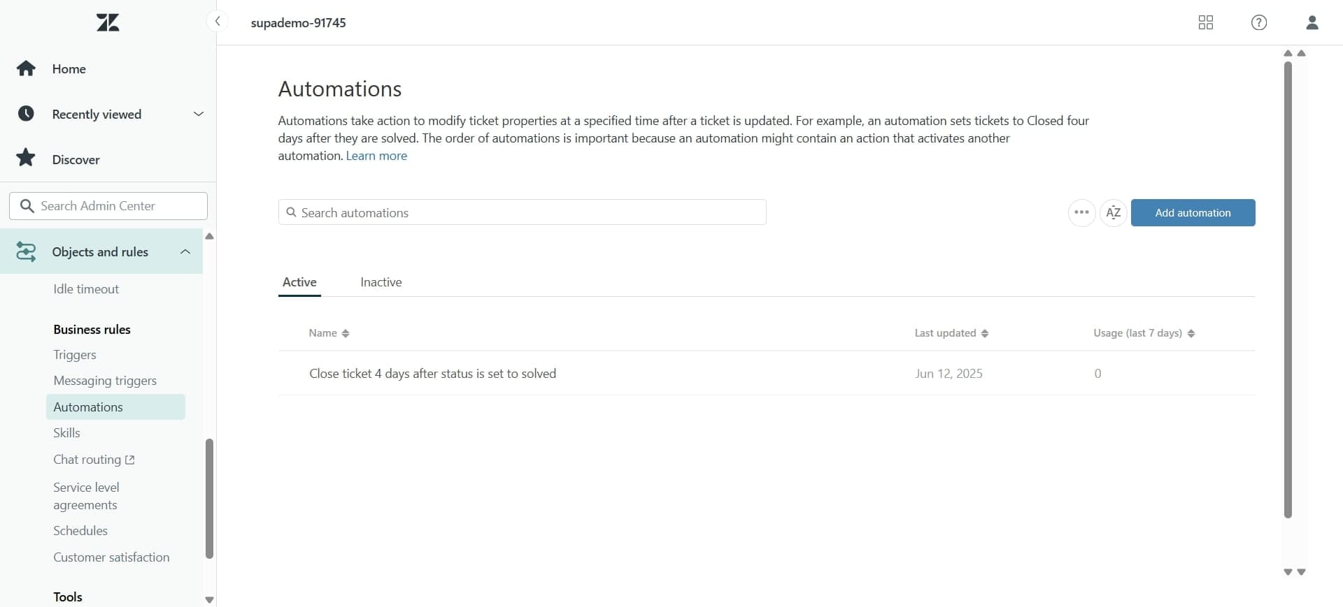 Set trigger conditions