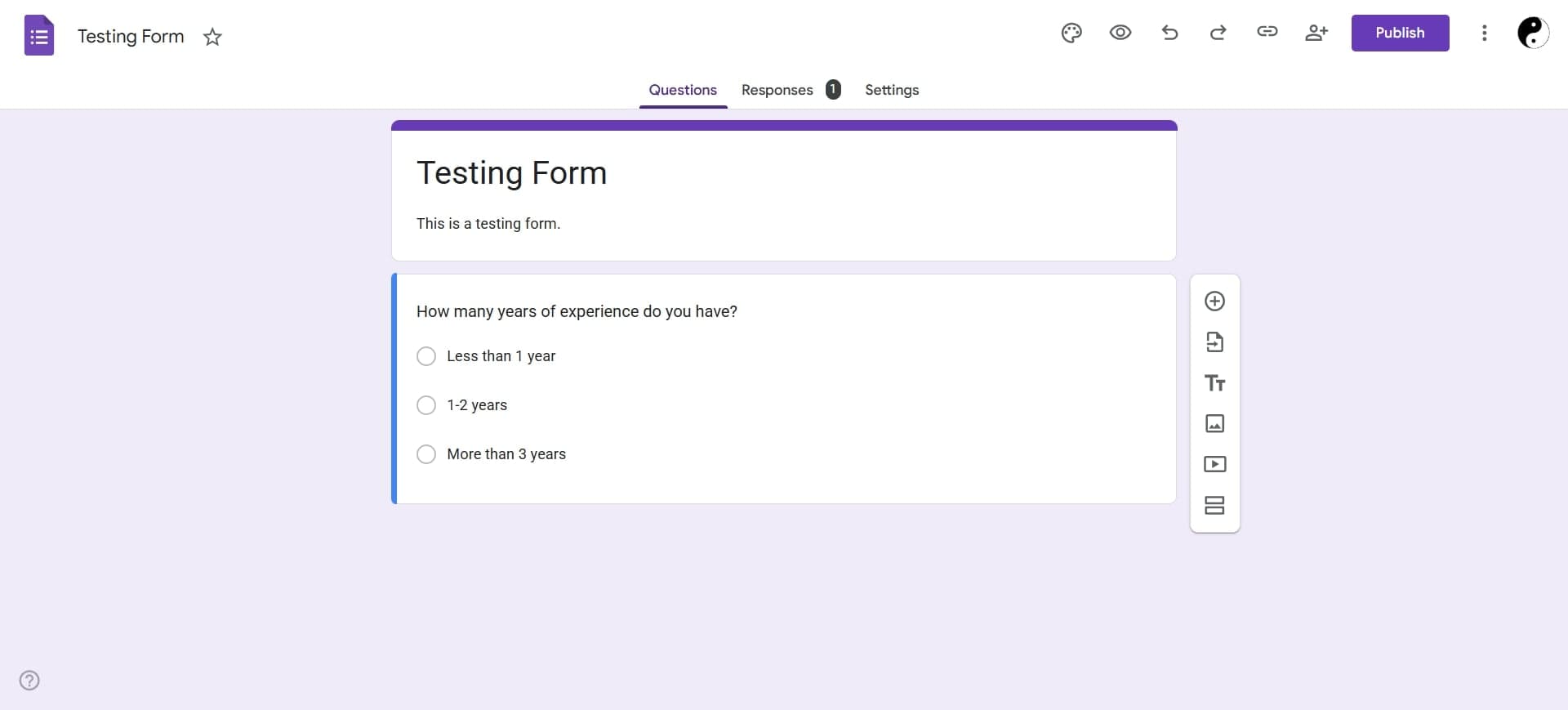 Access the Settings menu