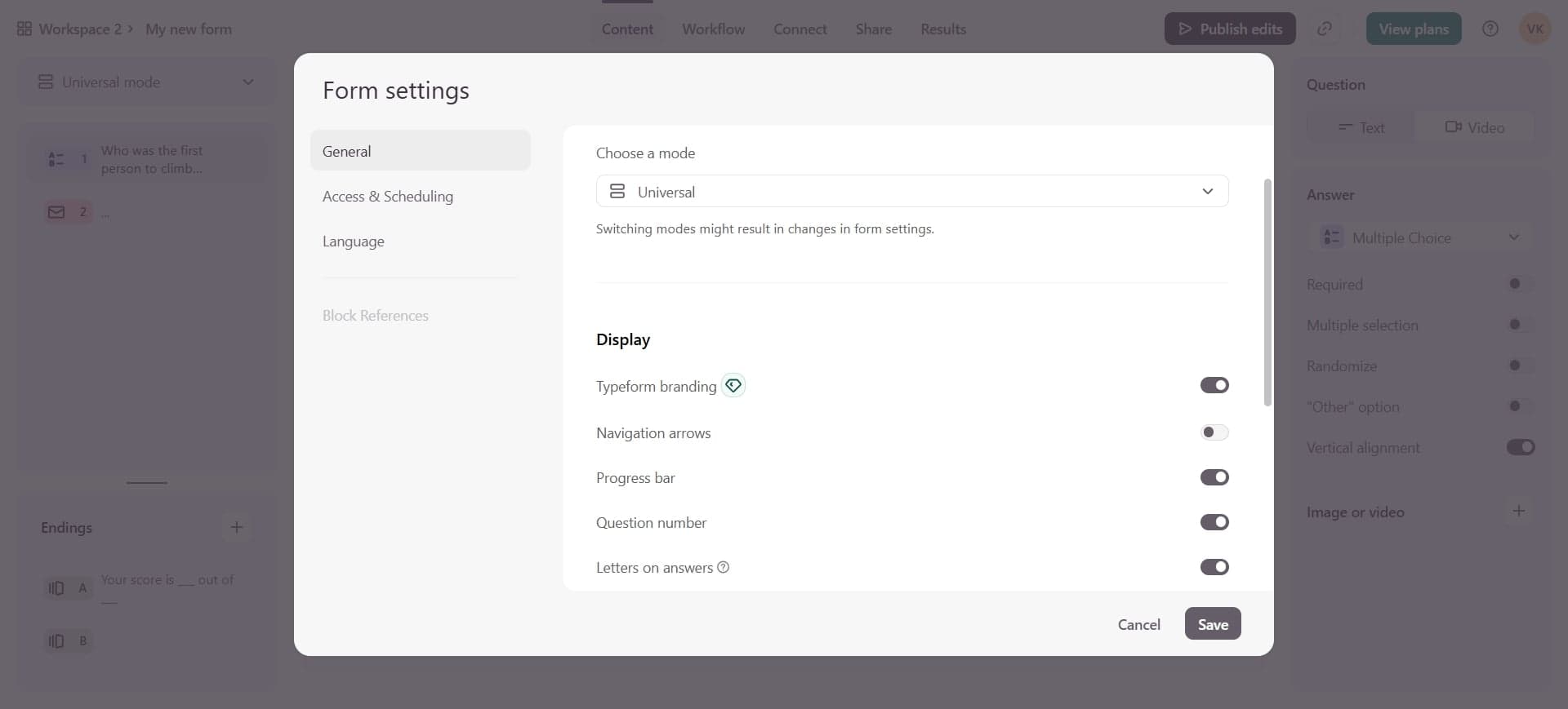 Enable and customize the progress bar