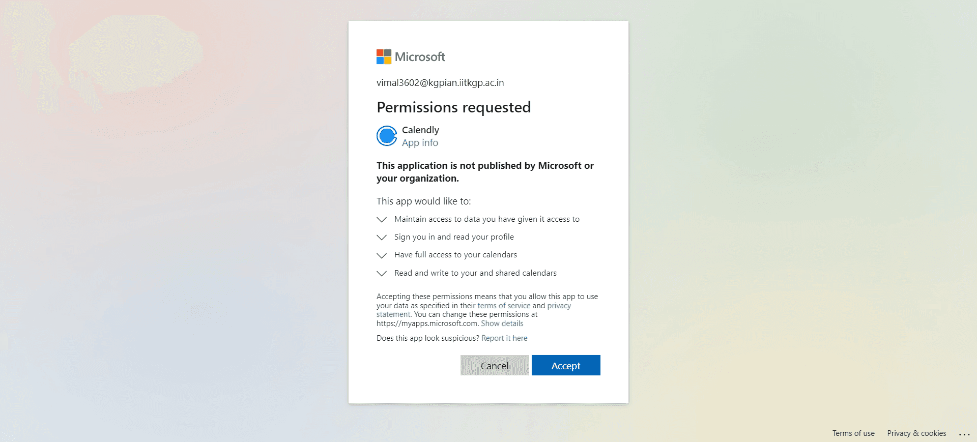 Test the integration