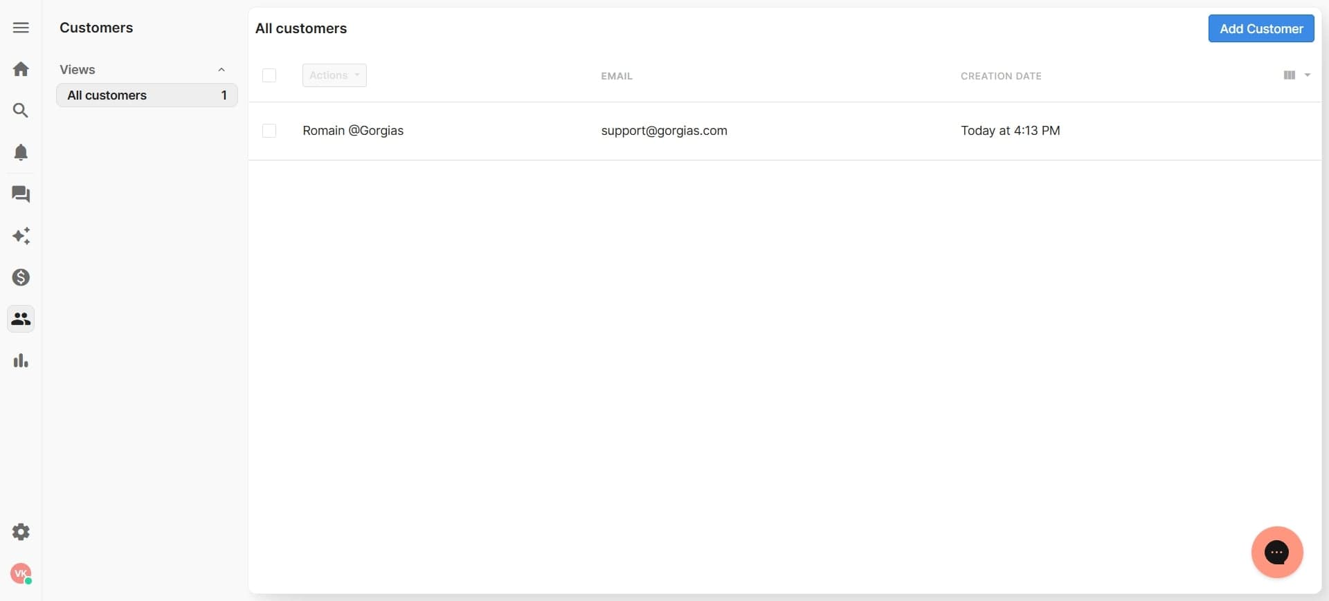 Confirm the unmerge action