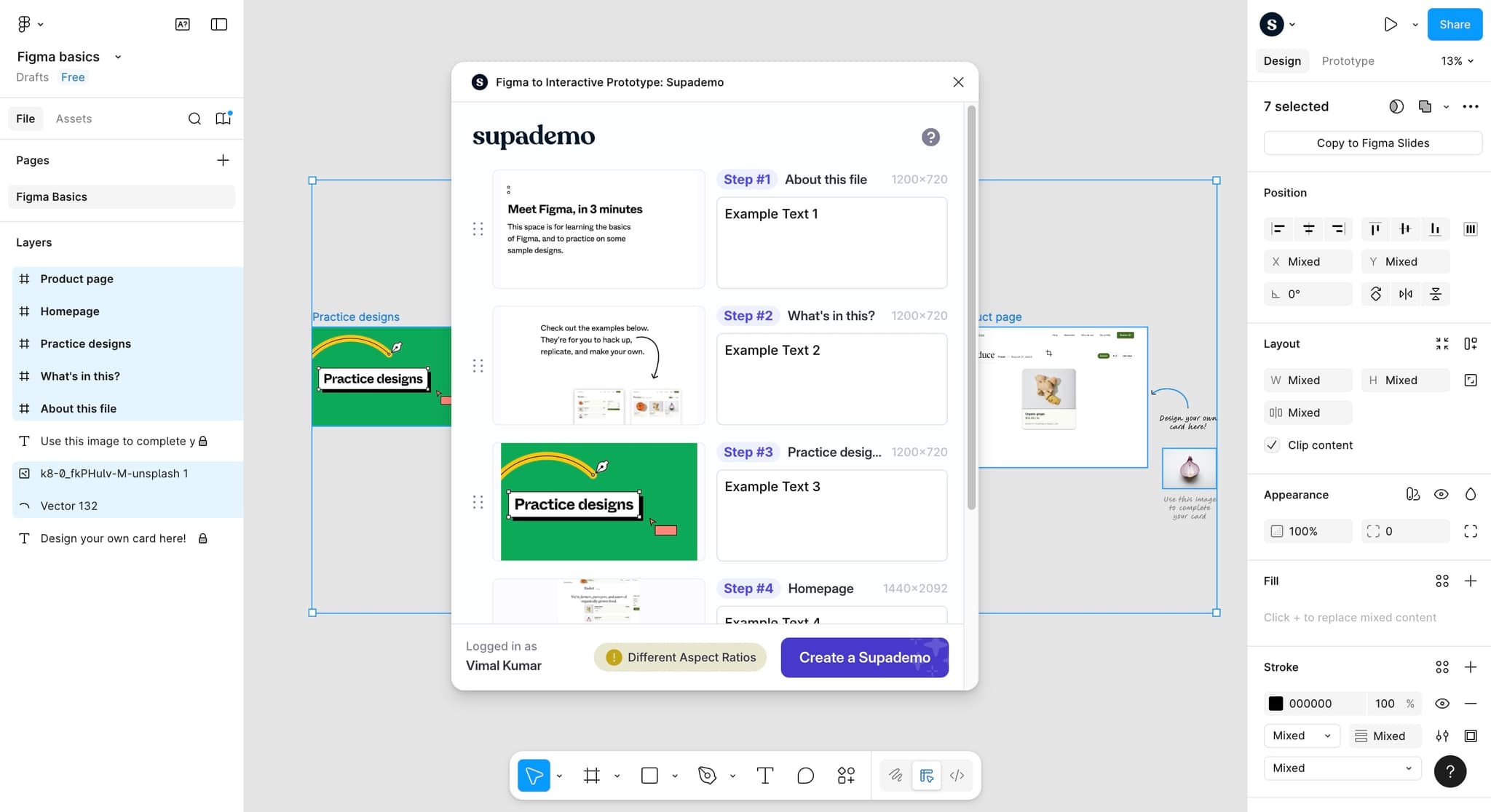 Expand and collapse layers
