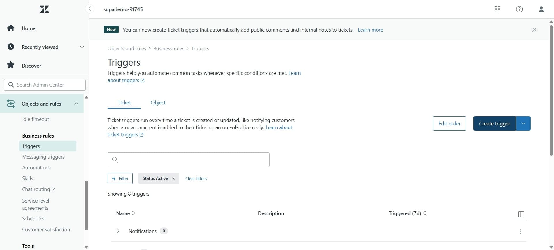 Define rule conditions
